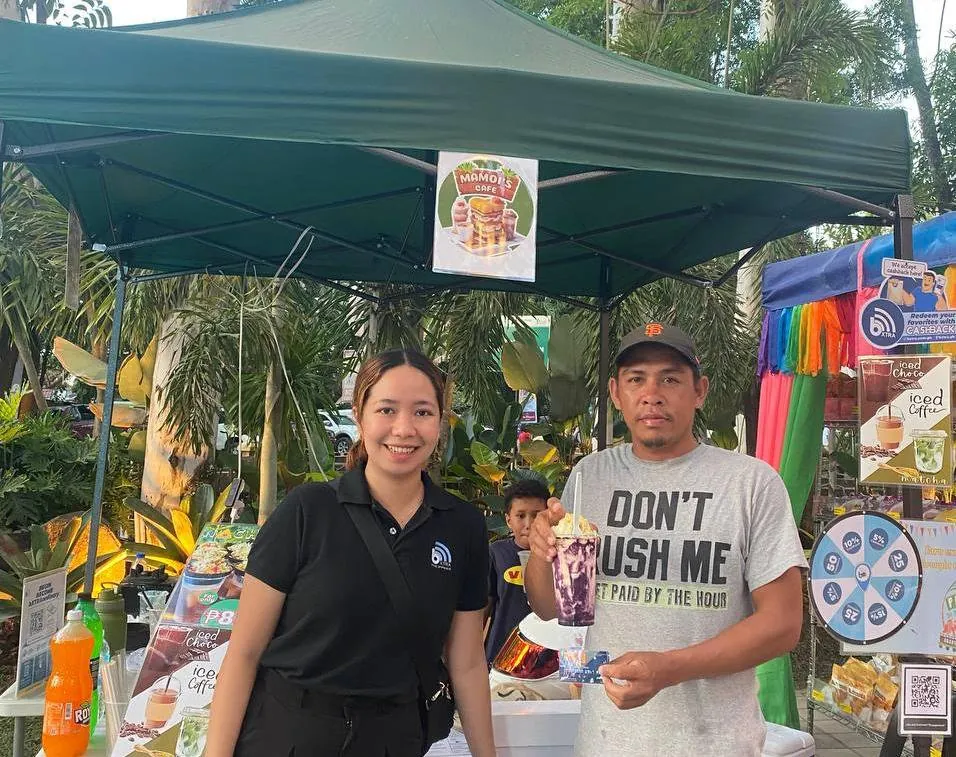 Redeeming points at a partner store